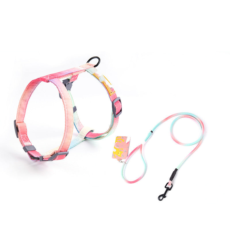 Fashion Anti Escape Pet Harness And Leash Set