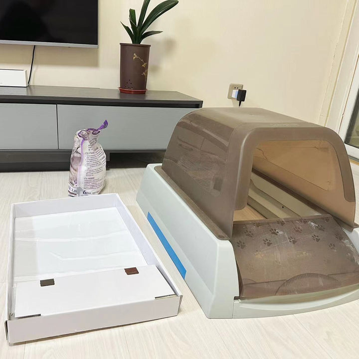 Automatic Litter Box Replacement Set 3 Boxes