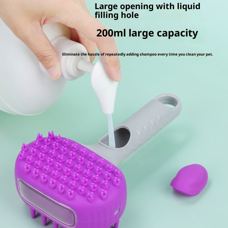 Pet Shower Brush Floating Bath Hair Cleaning Tool