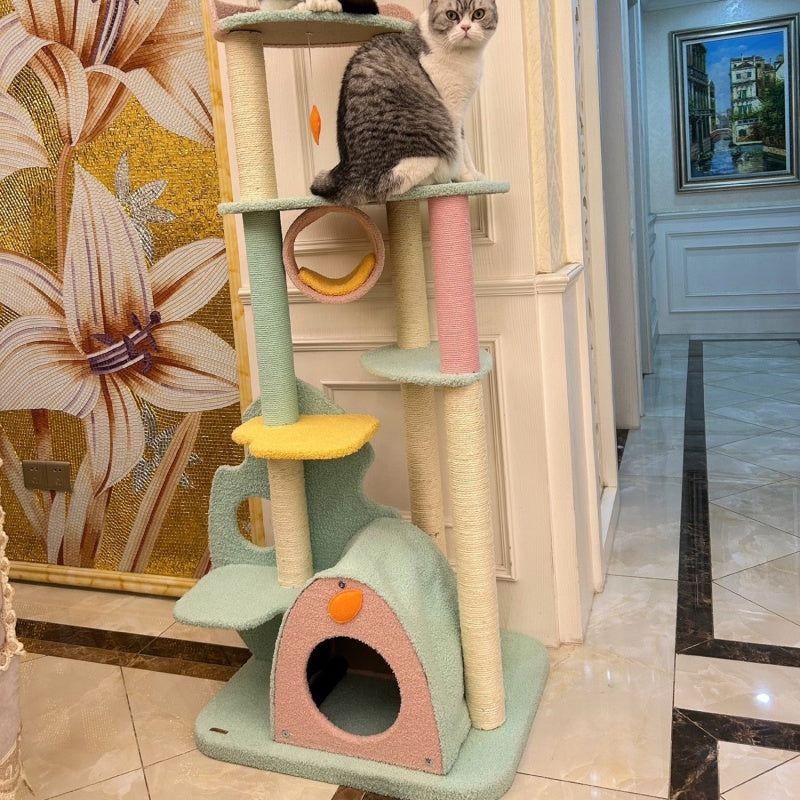 Large Pet Scratching Post Interactive Climbing Toy