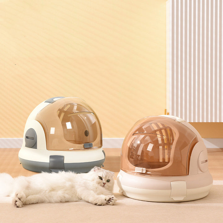 Portable Pet Air Box Litter Carrier