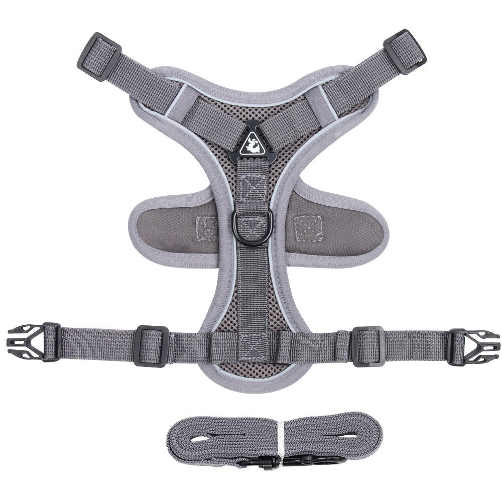 New Pet Harness Vest Chest Strap With Leash Set