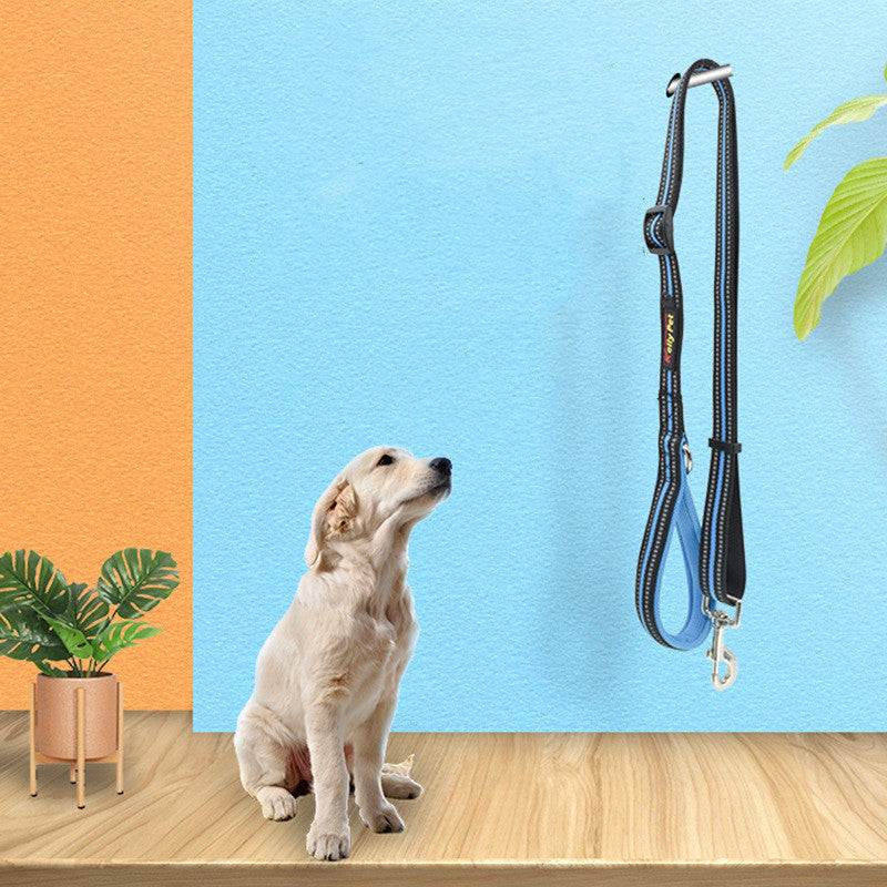 Nylon Retractable Pet Leash Strong Durable Assist Handle