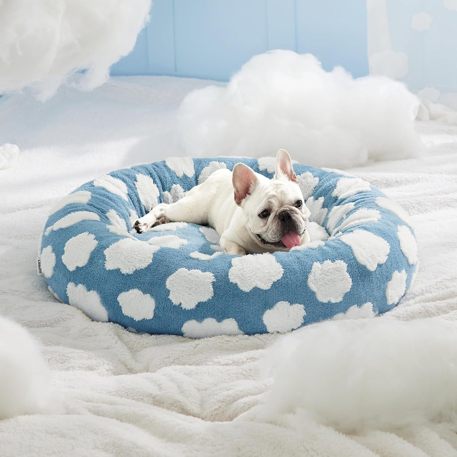 Round All Season Warm Pet Sleeping Bed Cushion
