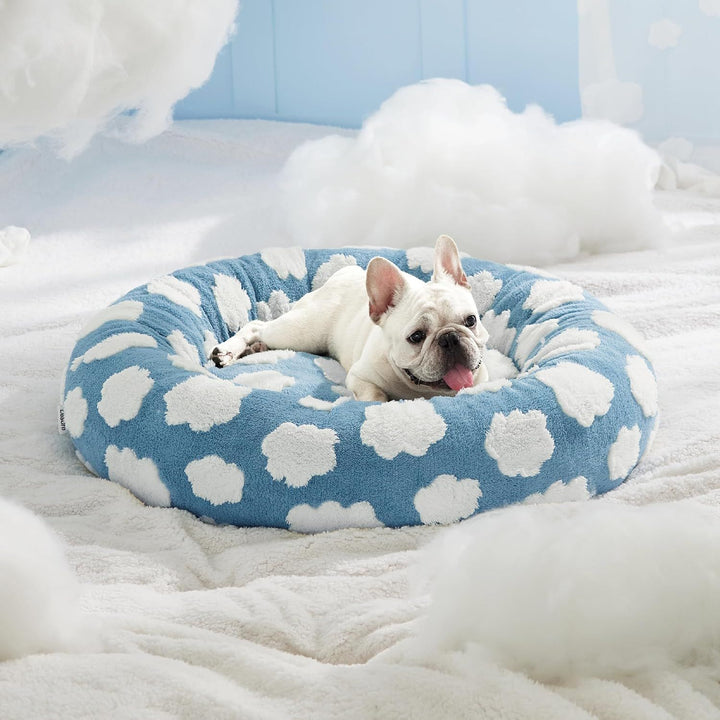 Round All Season Warm Pet Sleeping Bed Cushion
