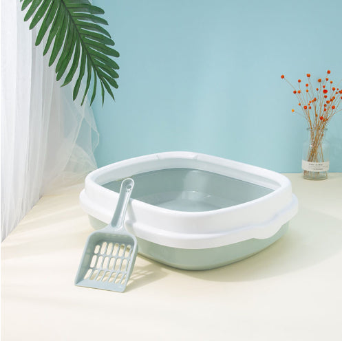 Large Detachable Anti-Splash Litter Box