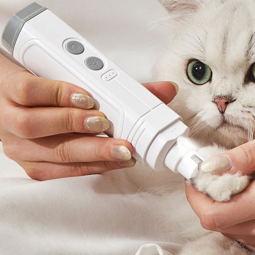 High Power Pet Nail Trimmer With Dual LED Light Tool