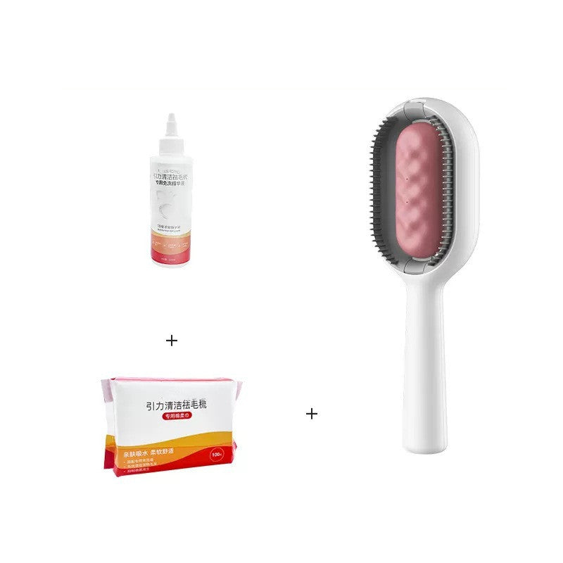 Pet Grooming Brush For Dematting And Fur Removal Tool