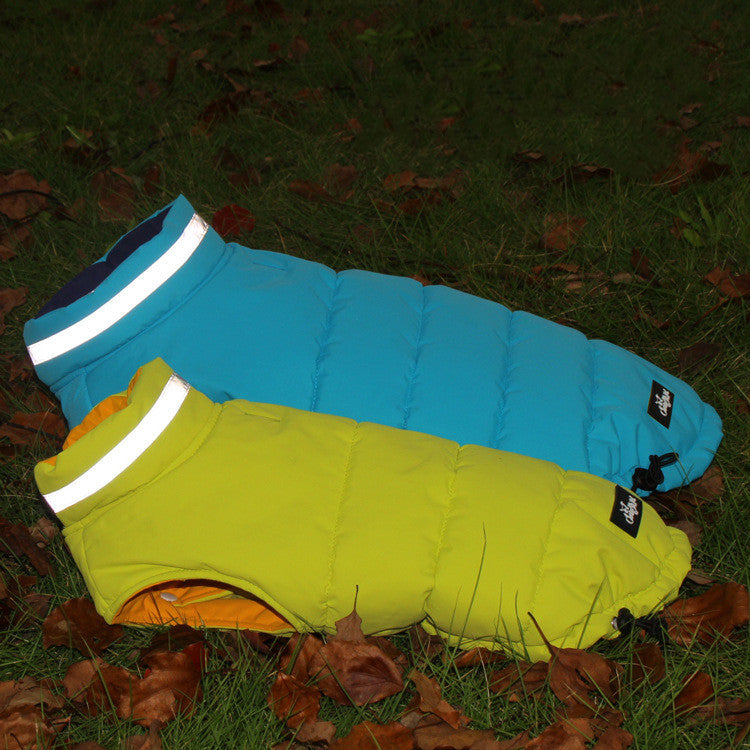 Pet Thick Waterproof Reflective Outdoor Jacket Apparel