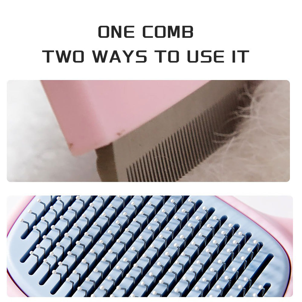 Pet Grooming Deshedding Brush For Hair Removal And Grooming