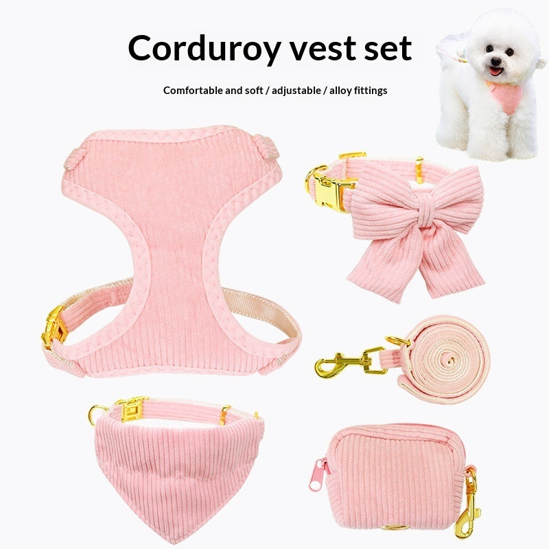 Outdoor Pet Harness And Leash Set For Walking