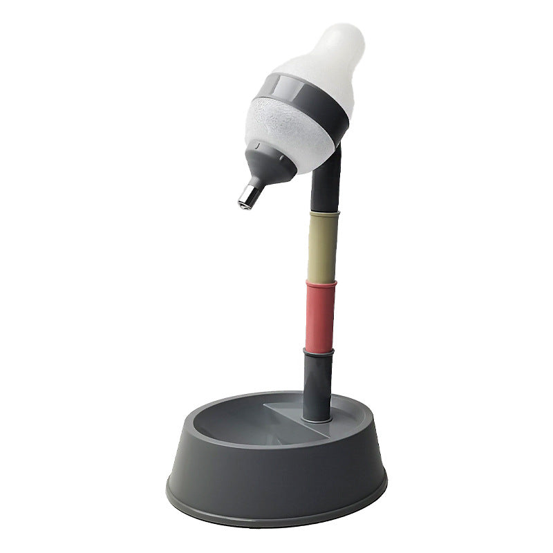 Automatic Pet Water Dispenser Adjustable Stand Bowl Set