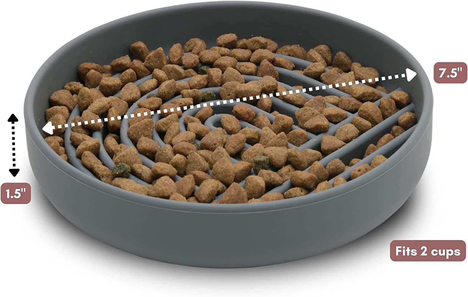 Pet Slow Feeding Bowl Fashion Simple Design Dish