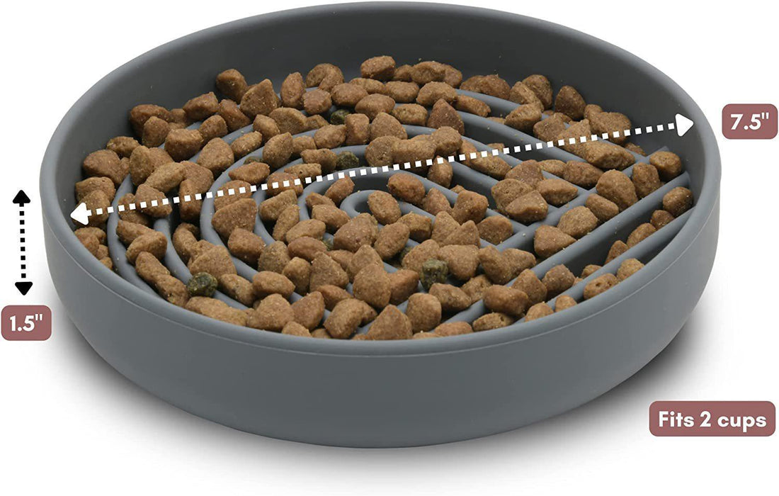 Pet Slow Feeding Bowl Fashion Simple Design Dish