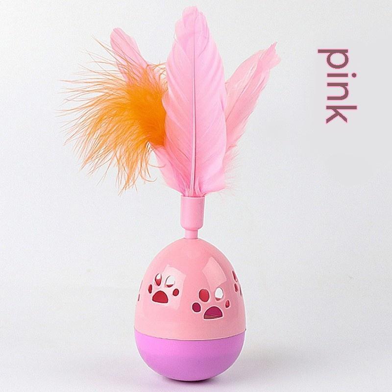 Interactive Pet Tumbler Bell Play Toy