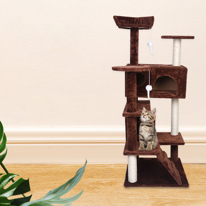 Luxury Pet Climbing Frame Interactive Play Toy