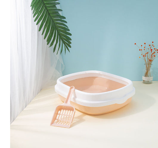 Large Detachable Anti-Splash Litter Box